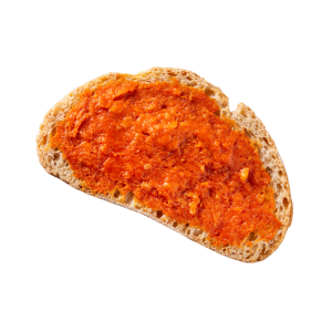 Tostada con sobrasada