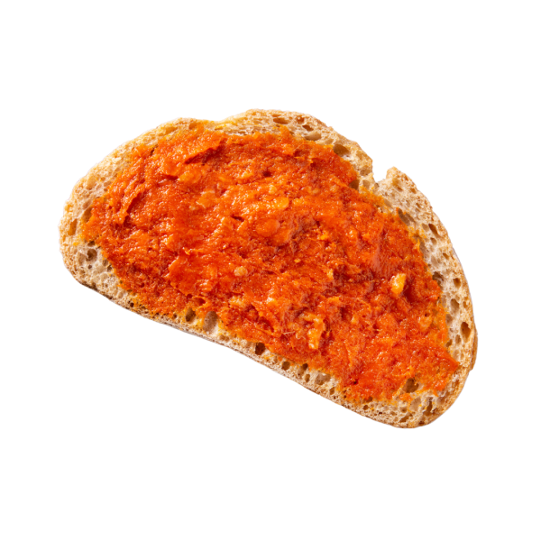 Tostada con sobrasada