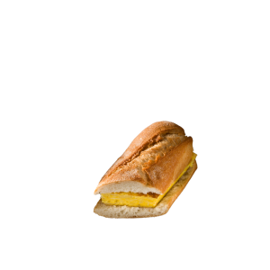 Mini mollete a la plancha de tortilla de patatas casera