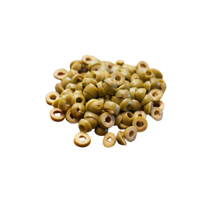 Aceitunas verdes en rodajas